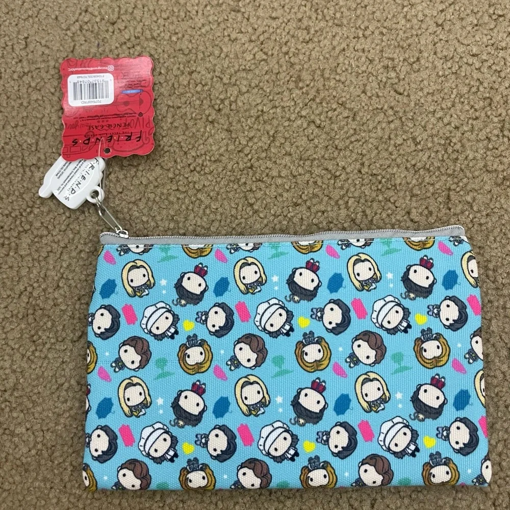 Blue Friends Themed pencil Pouch